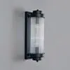 Kristall Vägglampa Nice Svart H40cm