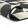 Utomhusmatta 200x290cm Svart/Vit - Luz