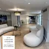 Soffa 3-sits XL 350cm Greige - Bel Air