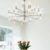 Taklampa Copenhagen Krom Ø 100cm