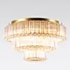 Kristallplafond 80cm Klar/Mässing - Verona