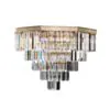 Plafond Kristall Hannover Guld Ø 80cm