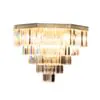 Plafond Kristall Hannover Guld Ø 80cm