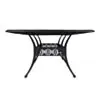 Matbord Utomhus Svart Aluminium Toscana 280cm