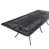 Matbord Utomhus Svart Aluminium Toscana 280cm