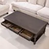 Soffbord Trä Rökt Ek - Hampton