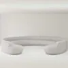 U-Modulsoffa 520cm Vit Boucle - Bel Air