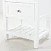 Kommod Badrum 60cm Vit Utah - Vit Marmor