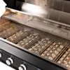 Utekök Gasolgrill 6 Brännare Inbyggbar 120cm Svart - Monte Carlo