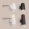 Vägglampa Utomhus Vit Downlight H16cm - Tylösand