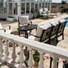 Loungeset Svart Aluminium 5-pers - Florence