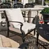 Loungeset Svart Aluminium 5-pers - Florence