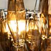 Vägglampa Kristall Krom/Cognac - Catania