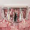 Vägglampa Kristall Rosa/Krom - Cagliari