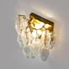 Vägglampa Kristall Mässing/Klar - Catania