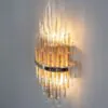 Kristall Vägglampa Krakow Guld H43cm