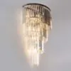 Kristall Vägglampa Valence Krom H80cm