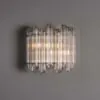 Vägglampa Kristall 33cm Mässing - Verona