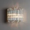 Vägglampa Kristall 33cm Krom - Verona