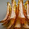Vägglampa Kristall Bärnsten/Krom - Livorno