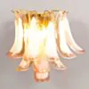Vägglampa Kristall Rosa/Mässing - Livorno