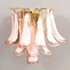 Vägglampa Kristall Rosa/Mässing - Livorno