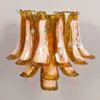 Vägglampa Kristall Bärnsten/Mässing - Livorno