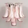 Vägglampa Kristall Rosa/Krom - Livorno