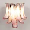 Vägglampa Kristall Rosa/Krom - Livorno