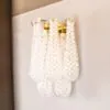 Vägglampa Kristall Klar/Mässing - Neapel