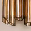 Vägglampa Kristall 33cm Cognac - Verona