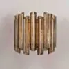 Vägglampa Kristall 33cm Cognac - Verona