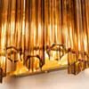 Vägglampa Kristall 33cm Cognac - Verona