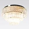 Kristallplafond 80cm Klar/Krom - Verona