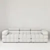 Soffa 3-sits 285cm Vit  - Paris