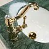 Kommod Badrum 60cm Nashville Vit - Grön Marmor