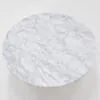 Soffbord Ø80cm Vit Marmor - Matisse