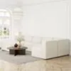 U-modulsoffa Vänster 343cm Vit - London