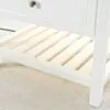 Kommod Badrum 80cm Utah Vit - Grön Marmor