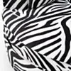 Fåtölj Svart Zebra Snurrbar - Westminster
