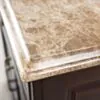 Kommod Badrum 60cm Brun Wyoming - Beige Marmor