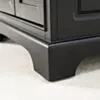 Kommod Badrum 60cm Svart Wyoming - Grön Marmor