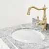 Kommod Badrum 60cm Vit Wyoming - Blå Marmor