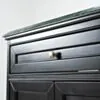 Kommod Badrum 80cm Svart Wyoming - Grön Marmor