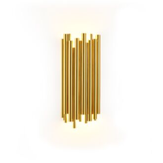 Vägglampa Guld H40cm - Monaco