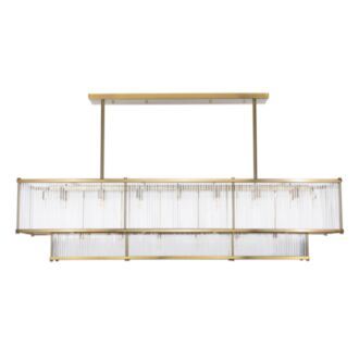 Kristallkrona New York Guld 180cm