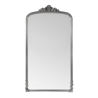 Helkroppsspegel 100x180cm Valvformad Silver Mary