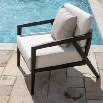Loungegrupp Utomhus 5-Pers Aluminium - Monte Carlo