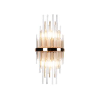 Kristall Vägglampa Krakow Guld H43cm