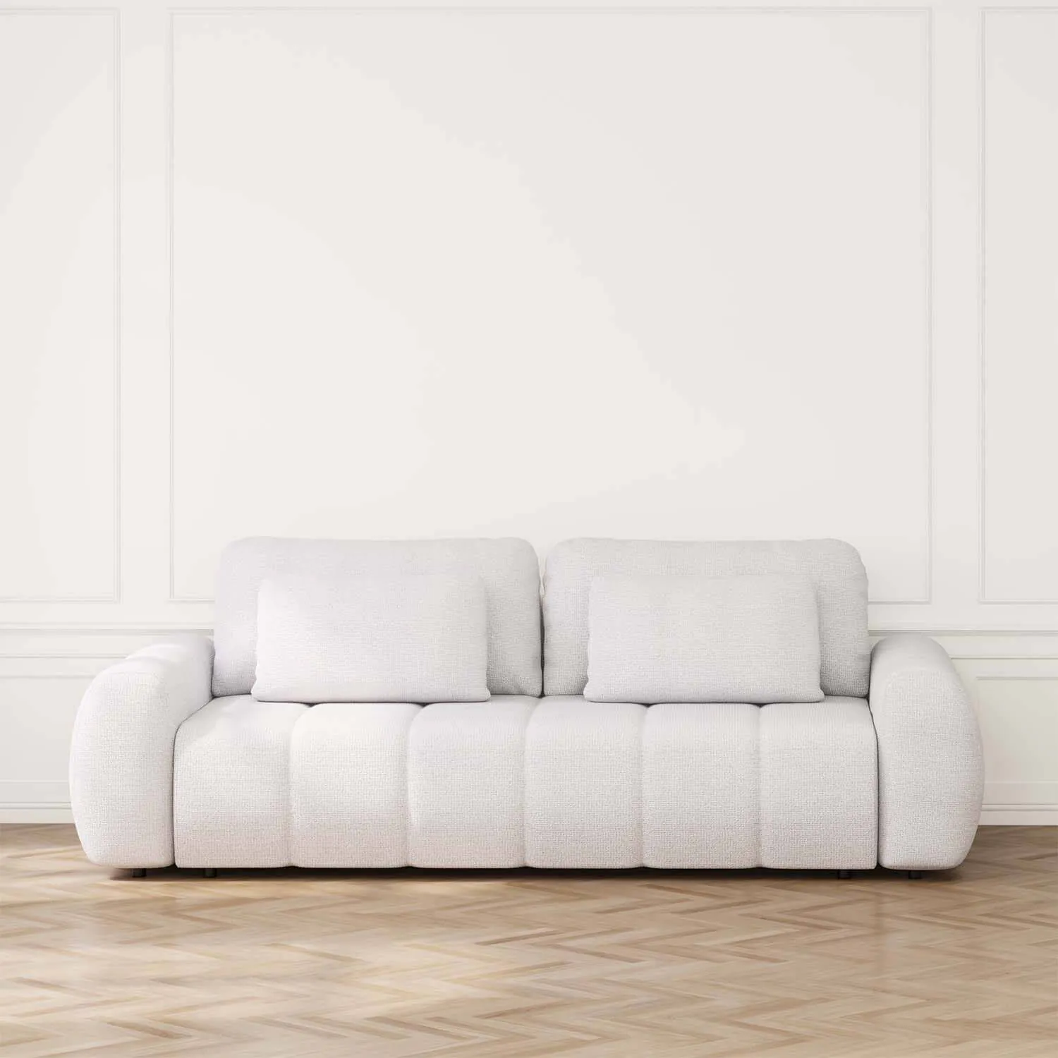 Soffa 3-sits 258cm Ivory - Miami